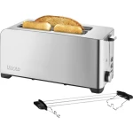 Dvostruki toster s dugom rupom S grijačem Unold 38356 Plemeniti čelik