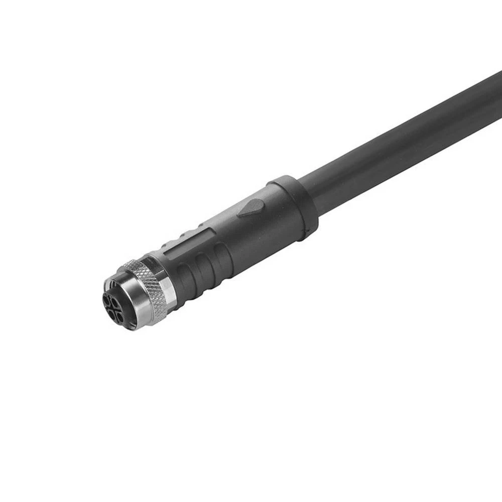 Weidmüller 2706670300 utični konektor za senzor/aktivator, konfekcionirani M12 žženski konektor, ravni 3.00 m Broj polov slika
