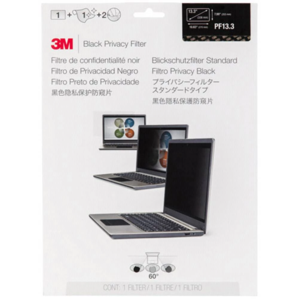 3M PF133 Folija za zaštitu zaslona 33.8 cm (13.3 ") Format slike: 4:3 7000013667 Pogodno za model: Univerzalno slika