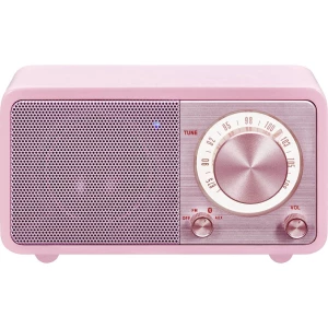 UKW Stolni radio Sangean WR-7 Genuine Mini Bluetooth Mogućnost punjenja Ružičasta slika