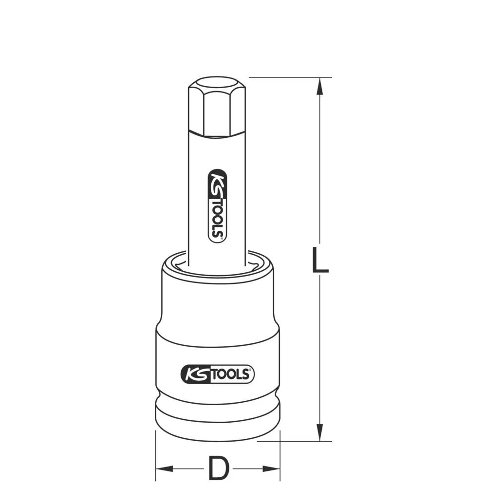 KS Tools 4500462 450.0462 utičnica slika