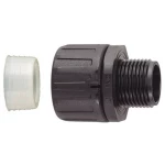 Uvodnica za cijev crne boje M50 47.20 mm - ravna HellermannTyton 166-21607 HGL54-S-M50 1 komad