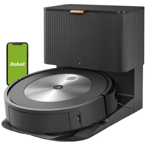 iRobot Roomba J7558 robot za usisivanje siva upravljano aplikacijom, kompatibilno s amazon alexa, kompatibilno s Google slika