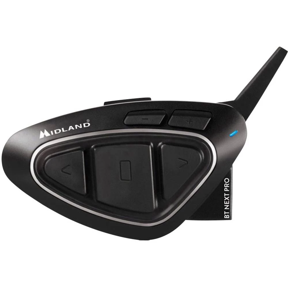 Interkom za motocikle Midland C1222.04 BT Next Pro Single Ultra Range Prikladno za Sve vrste kaciga slika