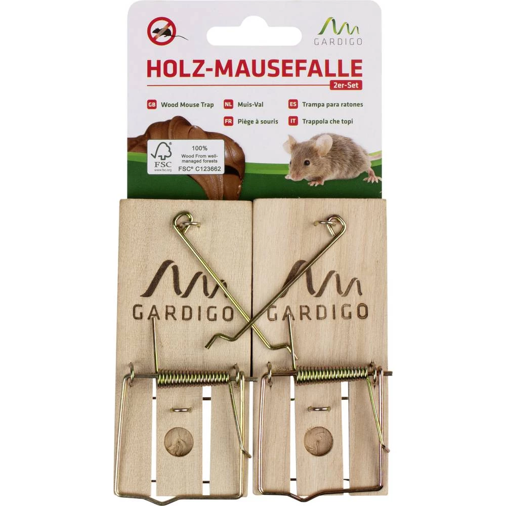 Gardigo Holz Schlagfalle mišolovka 2 kom. slika
