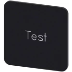 Siemens 3SU1900-0AF16-0DV0 ploča za natpise kvadratan (Š x V) 22 mm x 22 mm Test crna, bijela 10 St.
