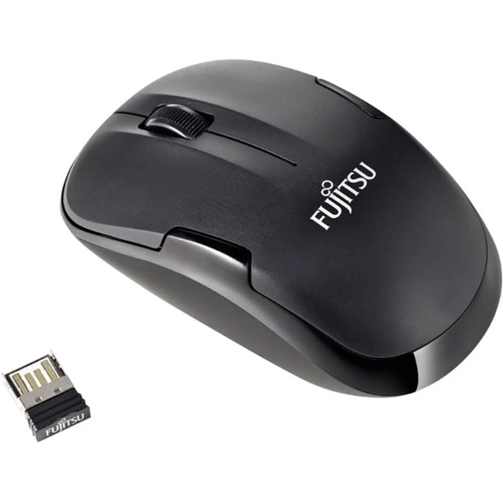 Fujitsu WI200 Bežični miš Optički Crna slika
