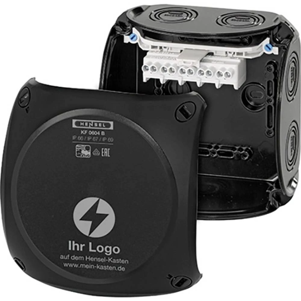 Hensel 62000389 razvodna kutija s vijčanim stezaljkama, otporna na vremenske uvjete, bez halogena (D x Š) 130 mm x 130 mm  1 St. slika