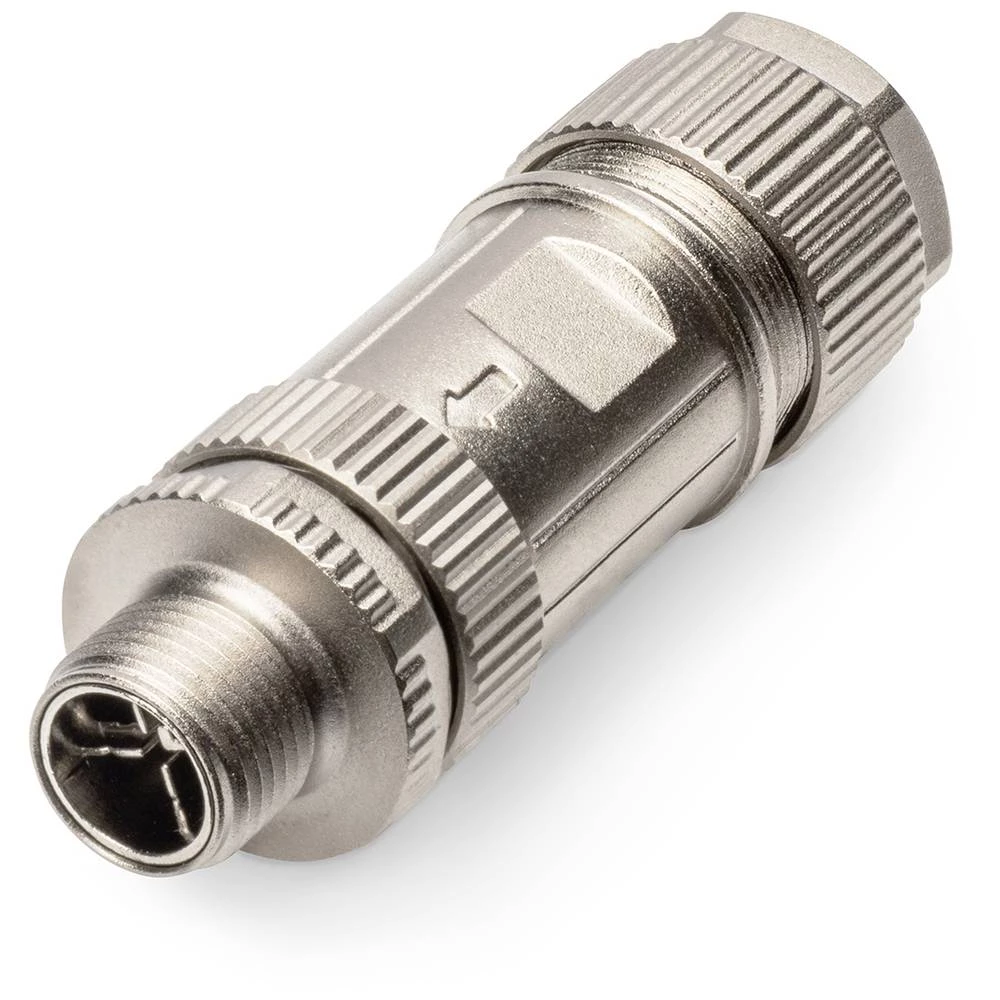 DIGITUS CAT 6A, terenski utikač, ravni, M12 utikač, X-kodiran, IP67 Digitus DN-936M12-P utični adapter 1 St. slika