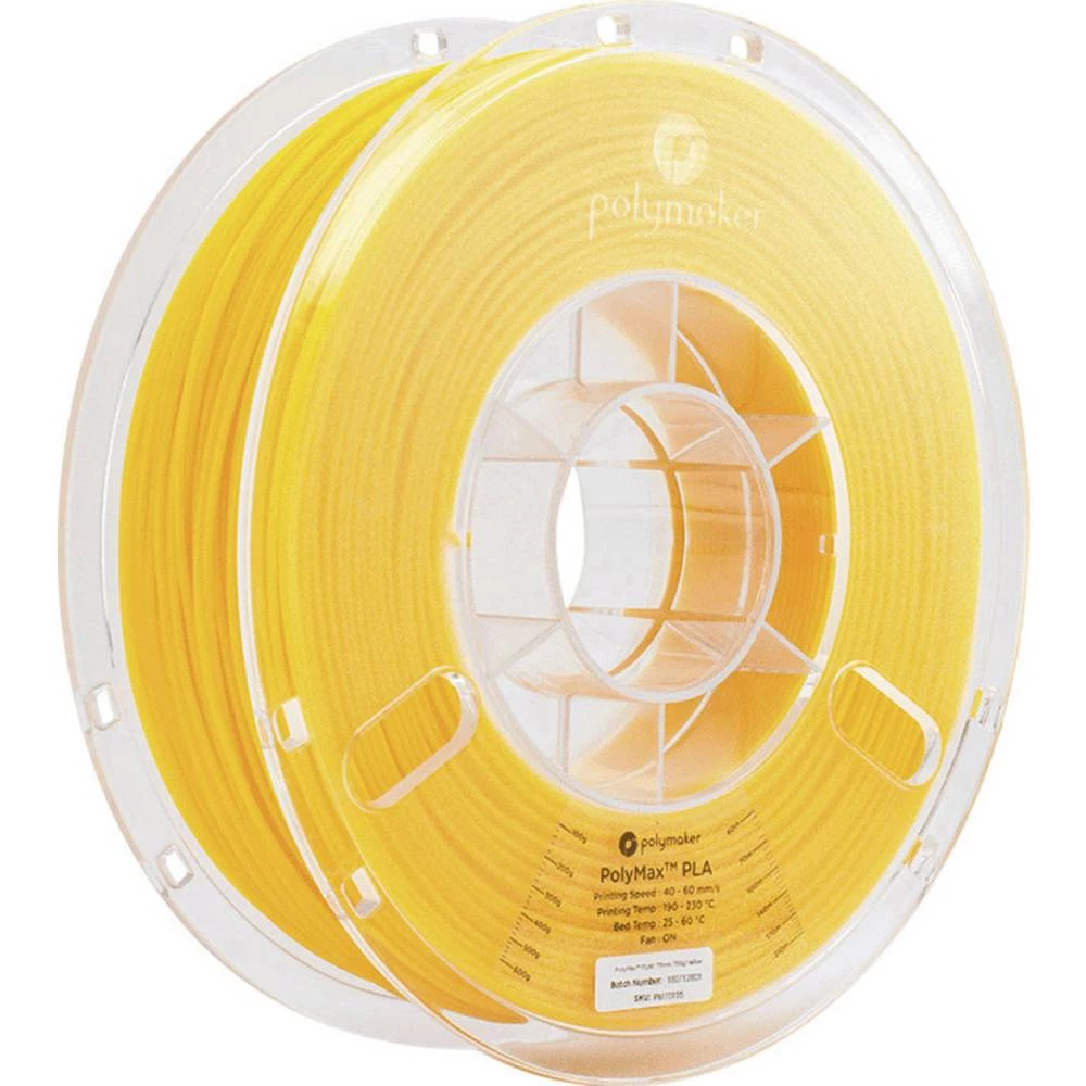 3D pisač filament Polymaker 70155 PLA 1.75 mm Žuta 750 g slika
