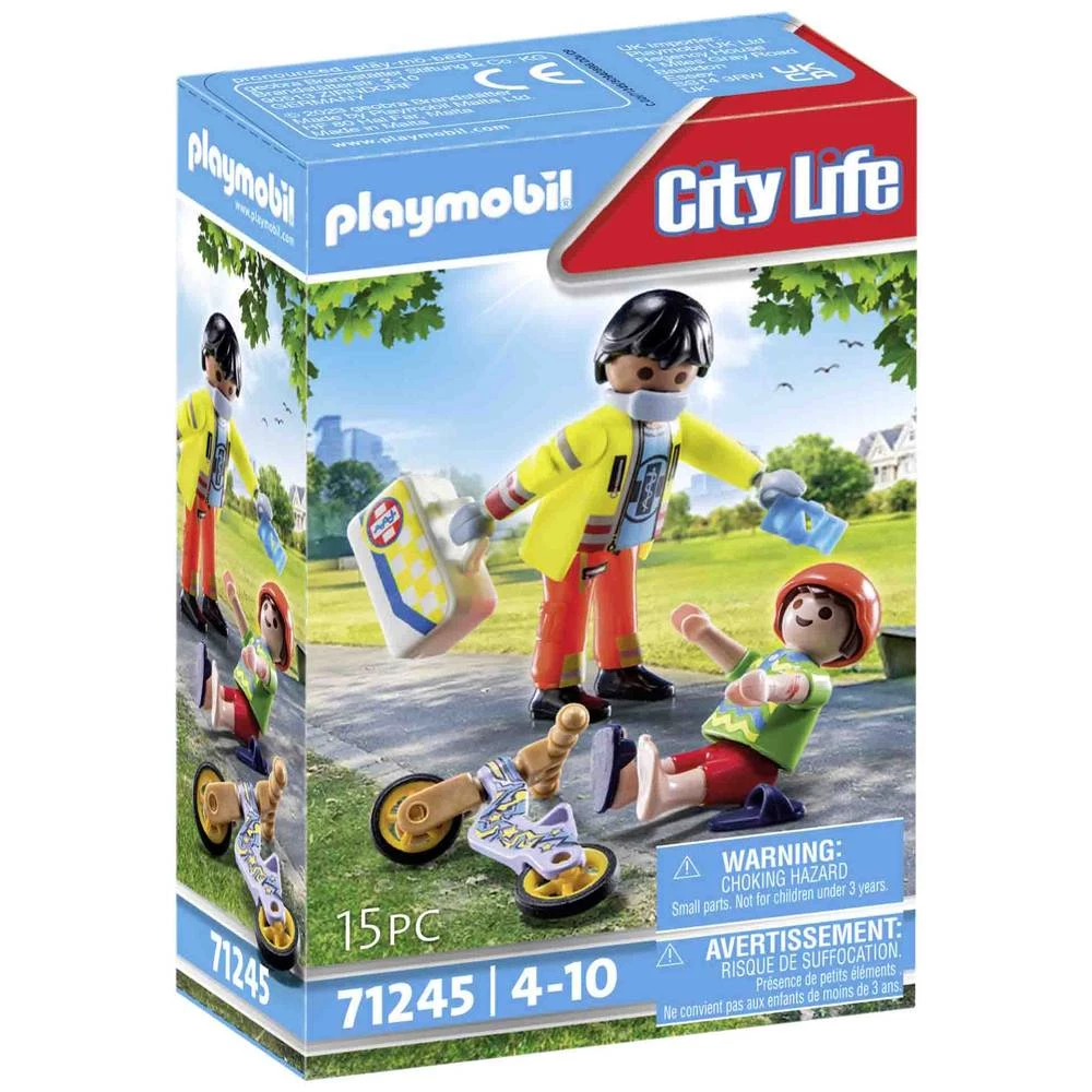 Playmobil® City Life Bolničar s pacijentom 71245 slika