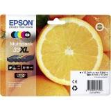 Epson Kombinirano pakiranje tinte T3357, 33XL Original Kombinirano pakiranje Crn, Foto crna, Cijan, Purpurno crven, Žut C13T3357