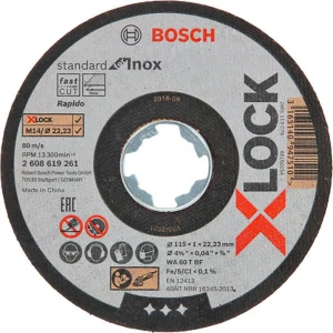Bosch Accessories 2608619266 Set reznih ploča 115 mm 22.23 mm 10 ST slika