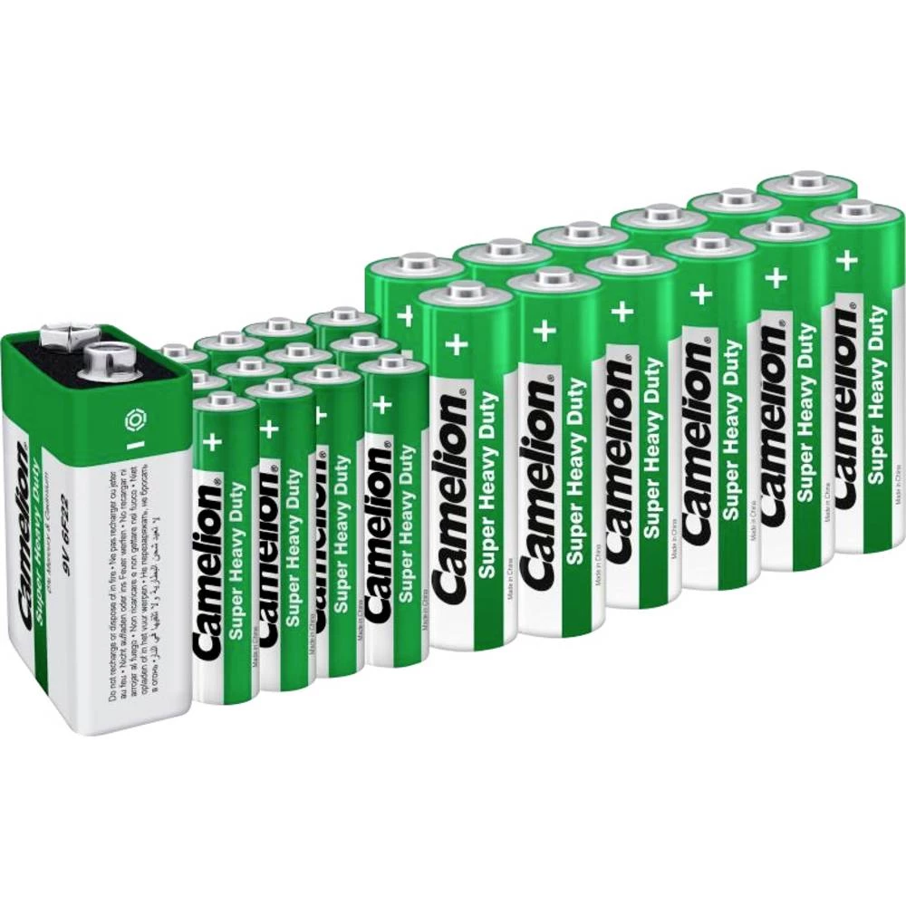 Camelion baterije - komplet micro, mignon, 9 V blok 25 St. slika