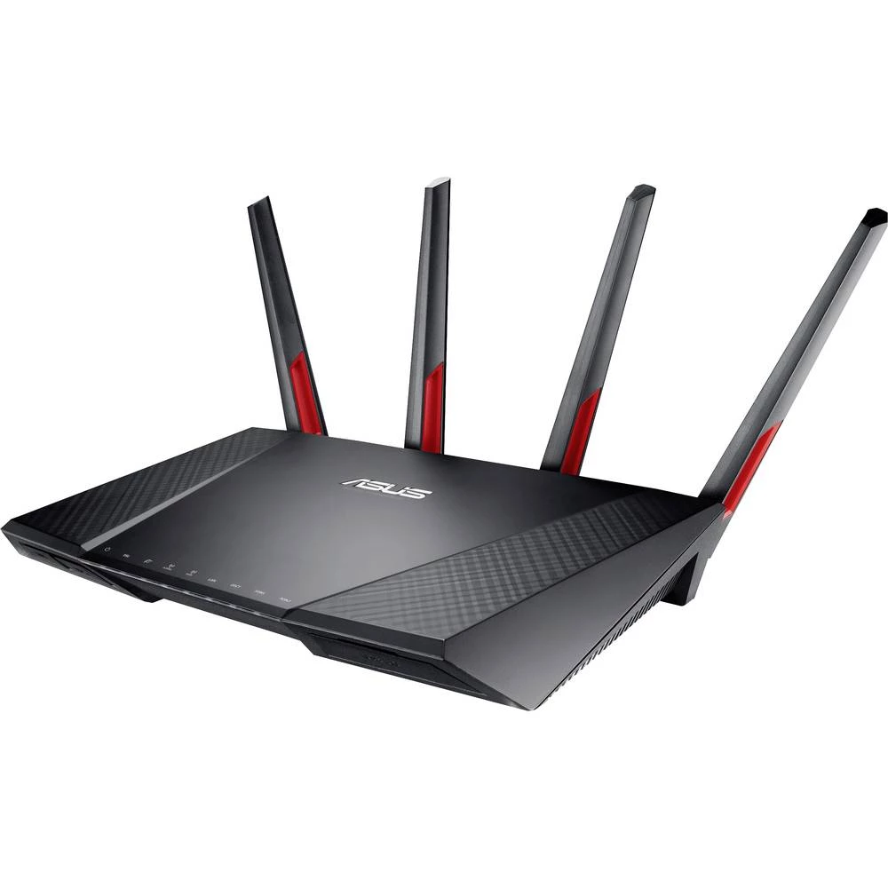 Asus DSL-AC68VG VOIP WLAN ruter s modemom Integrirani modem: VDSL, ADSL, ADSL2+ 2.4 GHz, 5 GHz slika