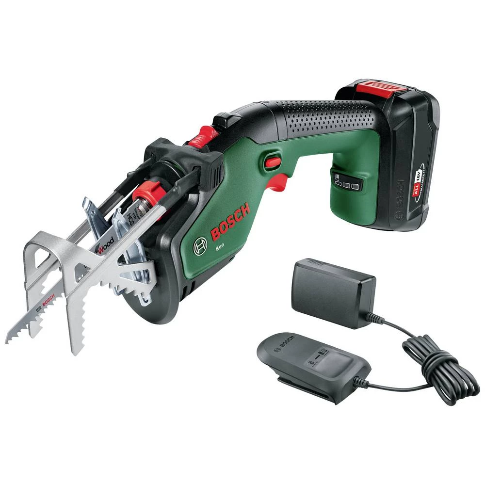 Bosch Home and Garden Keo 18 akumulatorska klipna pila 0600861A00 Keo 18 uklj. akumulator, uklj. punjač  18 V 2.0 Ah slika