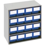 Magazin za pohranu (Š x V x d) 400 x 395 x 300 mm Svijetlosiva, Plava boja Treston 1630-6 1 ST