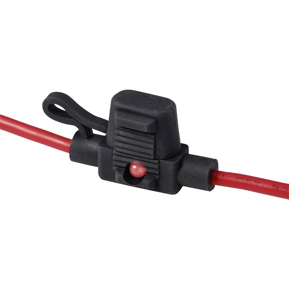 TRU COMPONENTS držač za plosnati osigurač za motorna vozila plosnati mini osigurač 30 A 3.31 mm² 1 kom. slika
