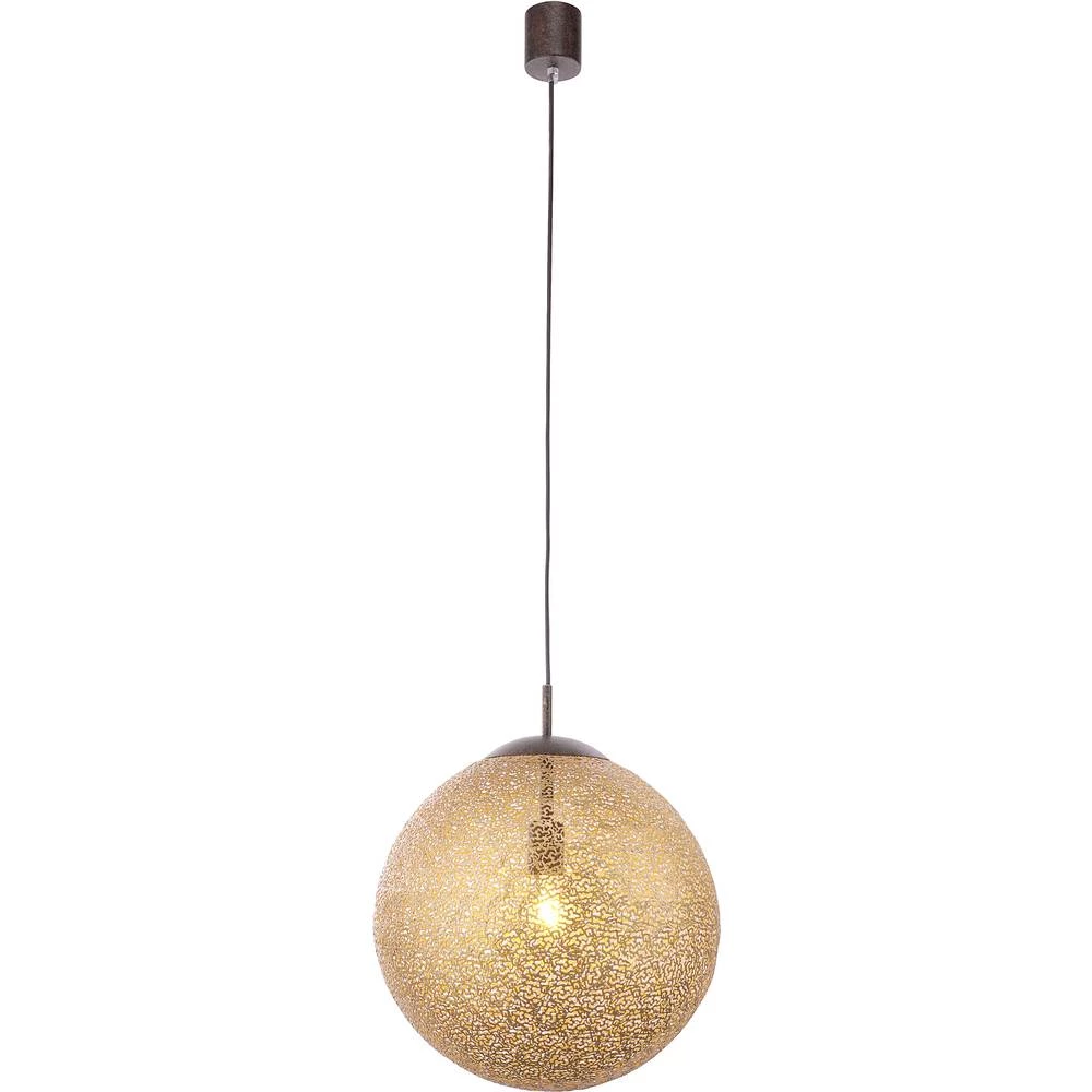 Viseća svjetiljka LED E27 60 W Paul Neuhaus GRETA 2421-48 Hrđa, Zlatna slika