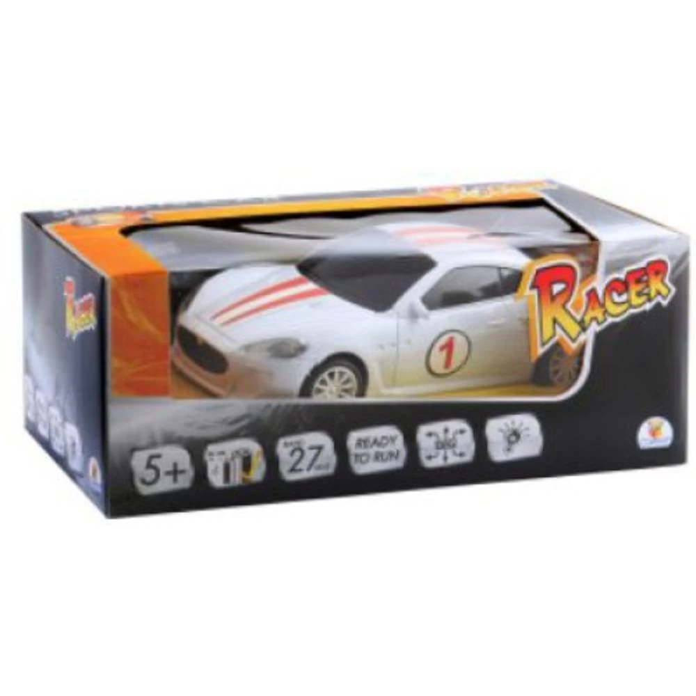 33629761 Racer R/C Rennwagen mit Licht, 2.4 GHz 1:18 rc model automobila za početnike slika
