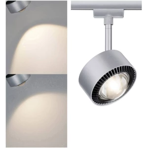 Svjetiljka za visokonaponski sustav šina U-šina LED fiksno ugrađena 9 W LED Paulmann Aldan Krom (mat) boja, Crna slika