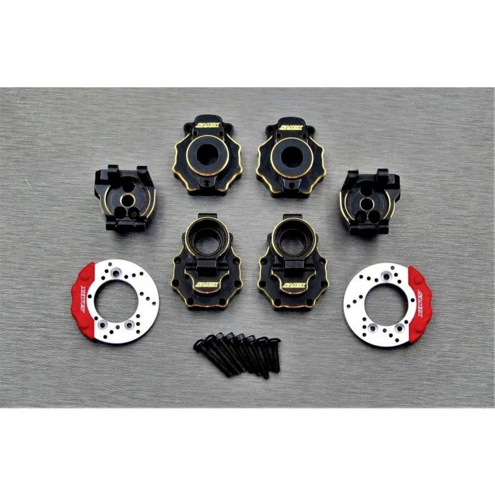 Samix SAM-trx4-4464C4 tuning dio SAMIX TRX4 stražnji nosač glavčine i stražnje kućište i poklopac zgloba SAMtrx4-4464C4 slika