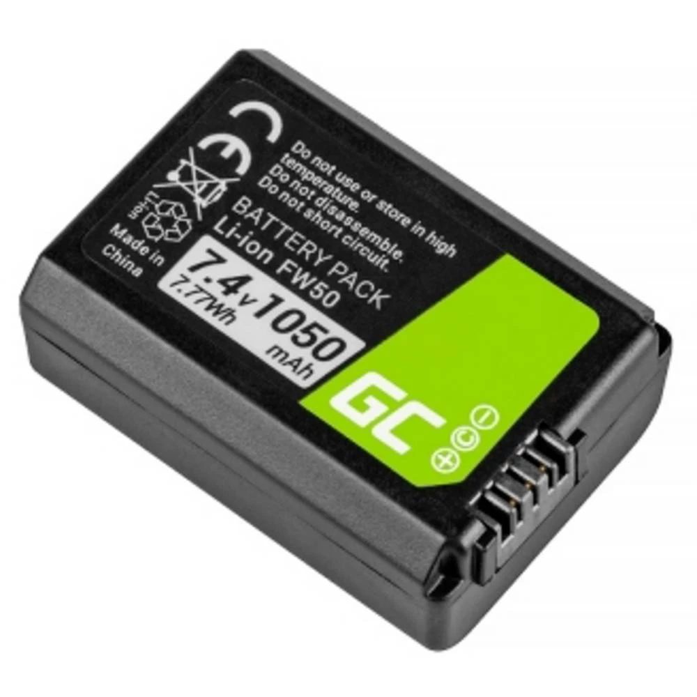 Green Cell  kamera-akumulator Zamjenjuje originalnu akU. bateriju NP-FW50 7.4 V 1050 mAh slika