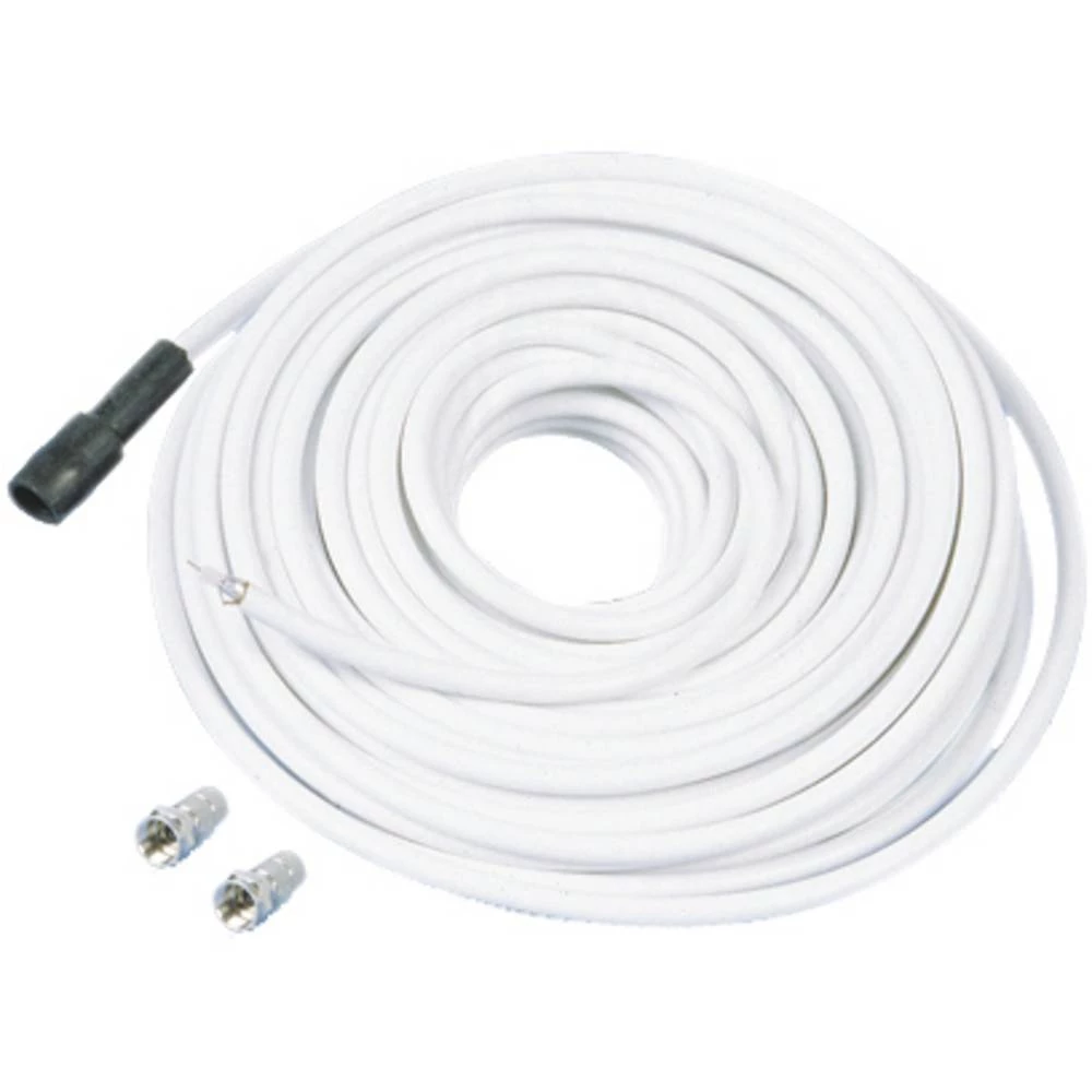 Telestar antene, SAT priključni kabel [1x F-muški konektor - 1x F-muški konektor] 10 m   bijela slika