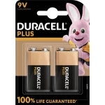 Duracell Plus-9V B2 9 V block baterija alkalno-manganov  9 V 2 St.