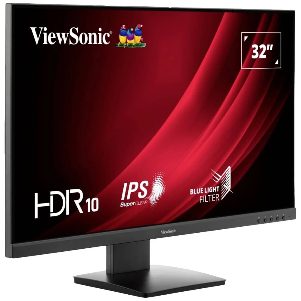 Viewsonic VG3209-4K LED zaslon Energetska učinkovitost 2021 F (A - G) 80 cm (31.5 palac) 3840 x 2160 piksel 16:9 5 ms HDMI™, DisplayPort, audio, stereo (3.5 mm jack) IPS LED slika