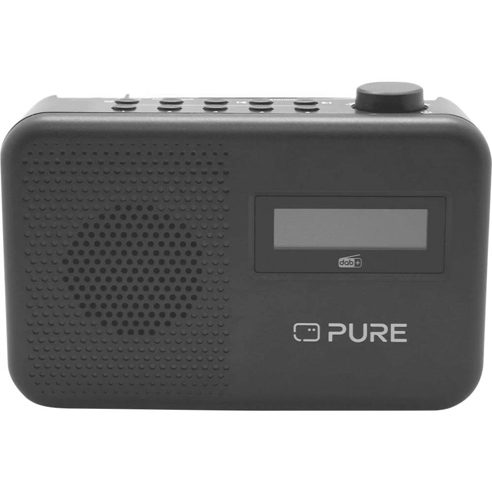 Pure Elan One2 Charcoal EU/UK/AU džepni radio DAB+ (1012), FM Bluetooth®, DAB+ crna slika