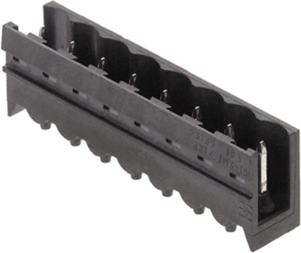 Utični konektor za tiskanu pločicu SL-SMT 5.00/10/180 3.2SN BK BX Weidmüller sadržaj: 50 komada slika