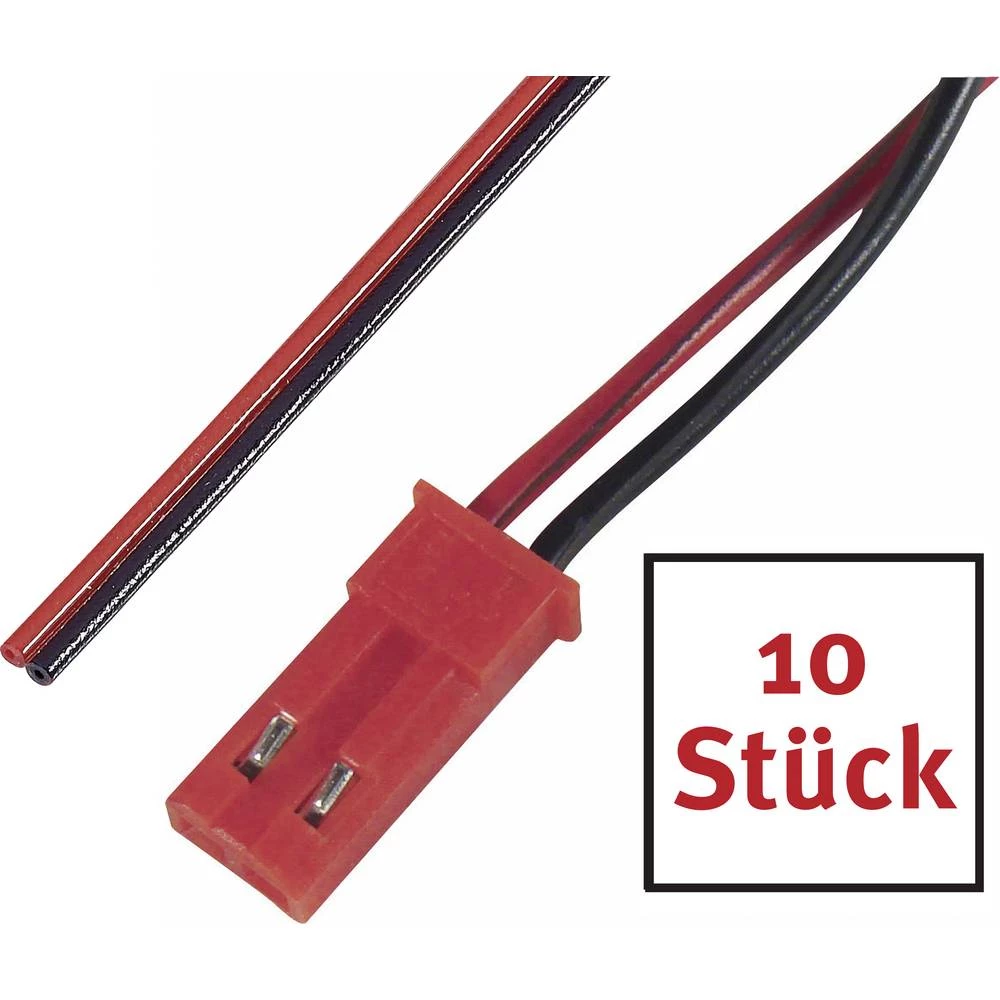 Reely baterije priključni kabel [1x BEC utičnica - 1x slobodan kraj]    RE-6992178 slika