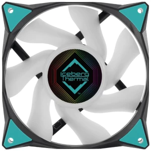 Iceberg Thermal IceGALE ARGB ventilator kućišta računala 12 cm crna 1 kom. Iceberg Thermal IceGALE ARGB ventilator za PC kućište crna slika