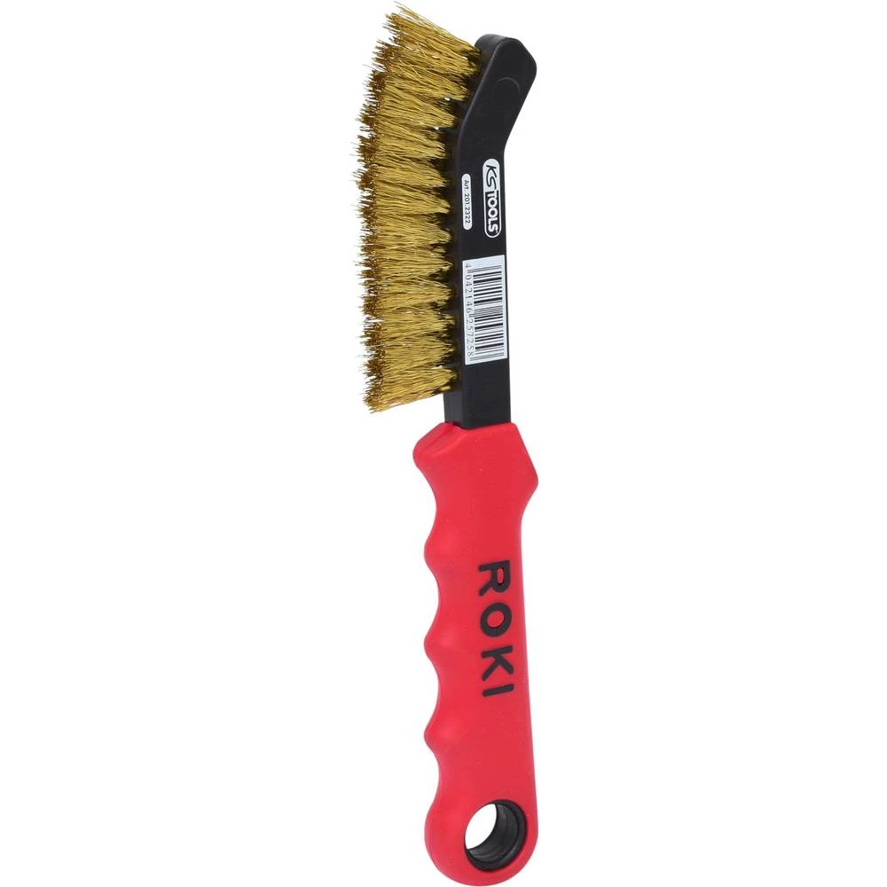 KS Tools 201.2322 Žičana četka od mesingane žice 2 reda slika