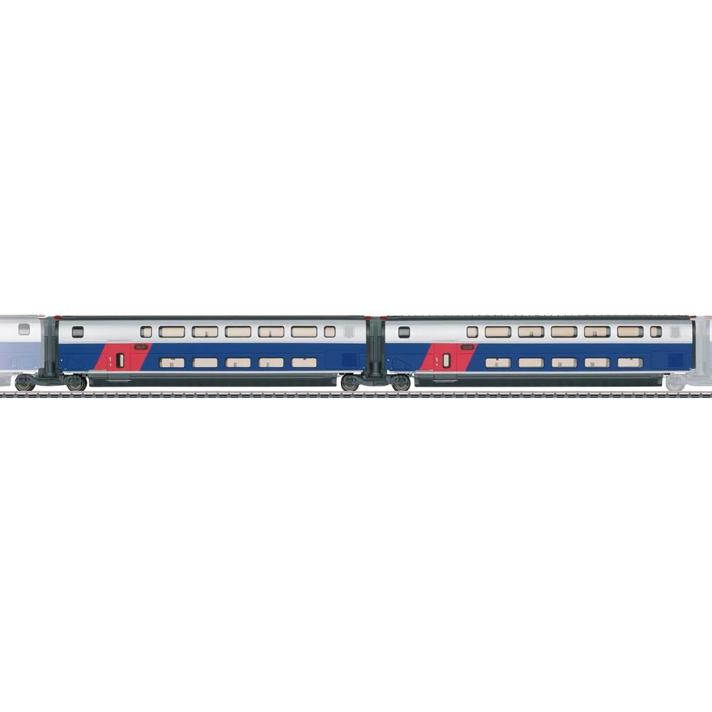 Märklin 043423 Dodatni automobilski set 1 za TGV Euroduplex SNCF-a, set 2 slika