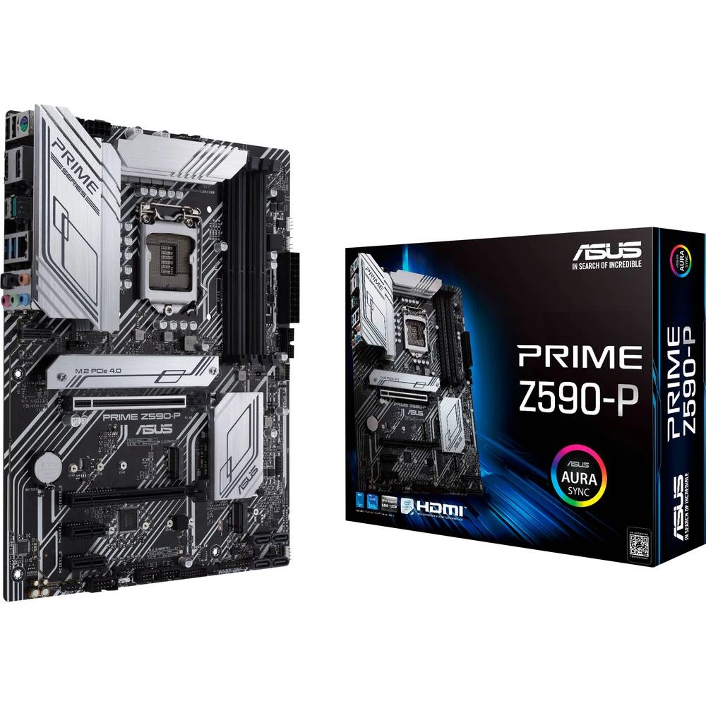 Asus PRIME Z590-P matična ploča Baza Intel® 1200 Faktor oblika ATX Set čipova matične ploče Intel® Z590 slika