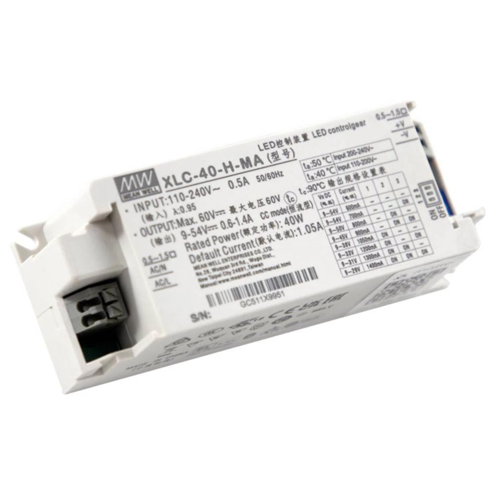 MEAN WELL LED pretvarač 40 W slika