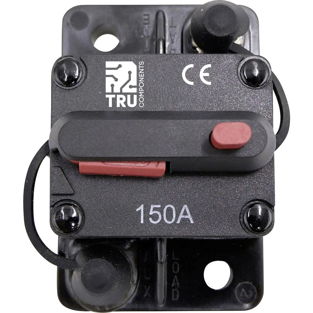 TRU COMPONENTS TC-13596604 automatski osigurač 150 A crna 1 kom. slika