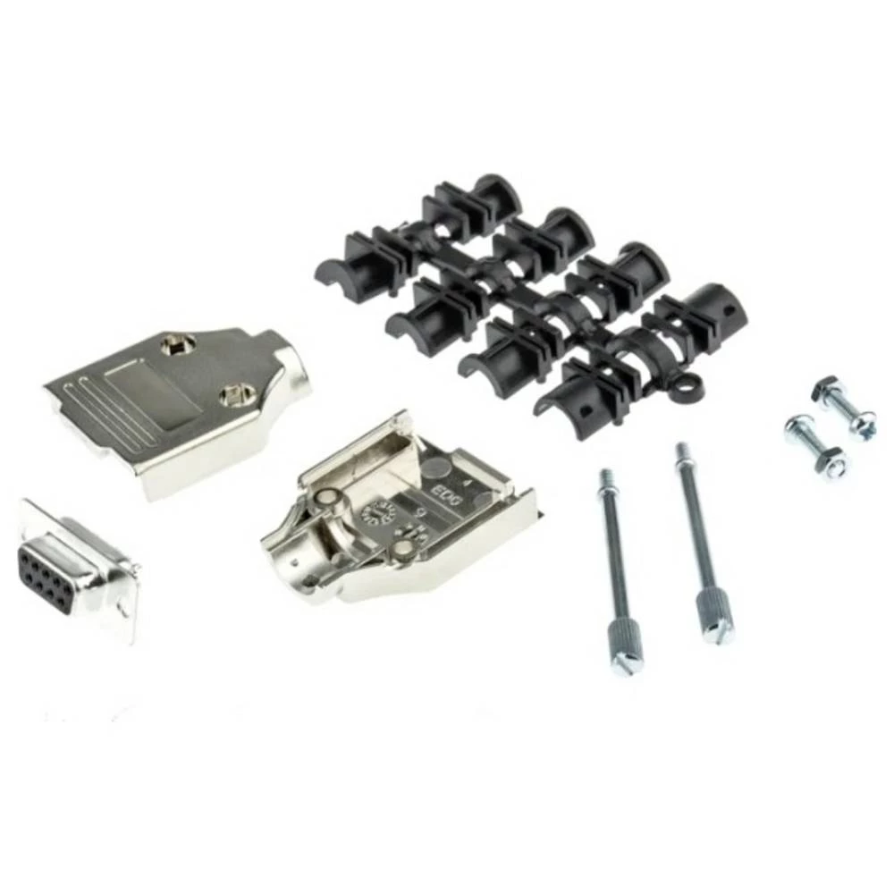 MH Connectors MHDTPK9-DB9S-K višestruki ženski konektor D-Sub komplet 180 ° Broj polova (broj): 9 lemni kup 1 kom. slika