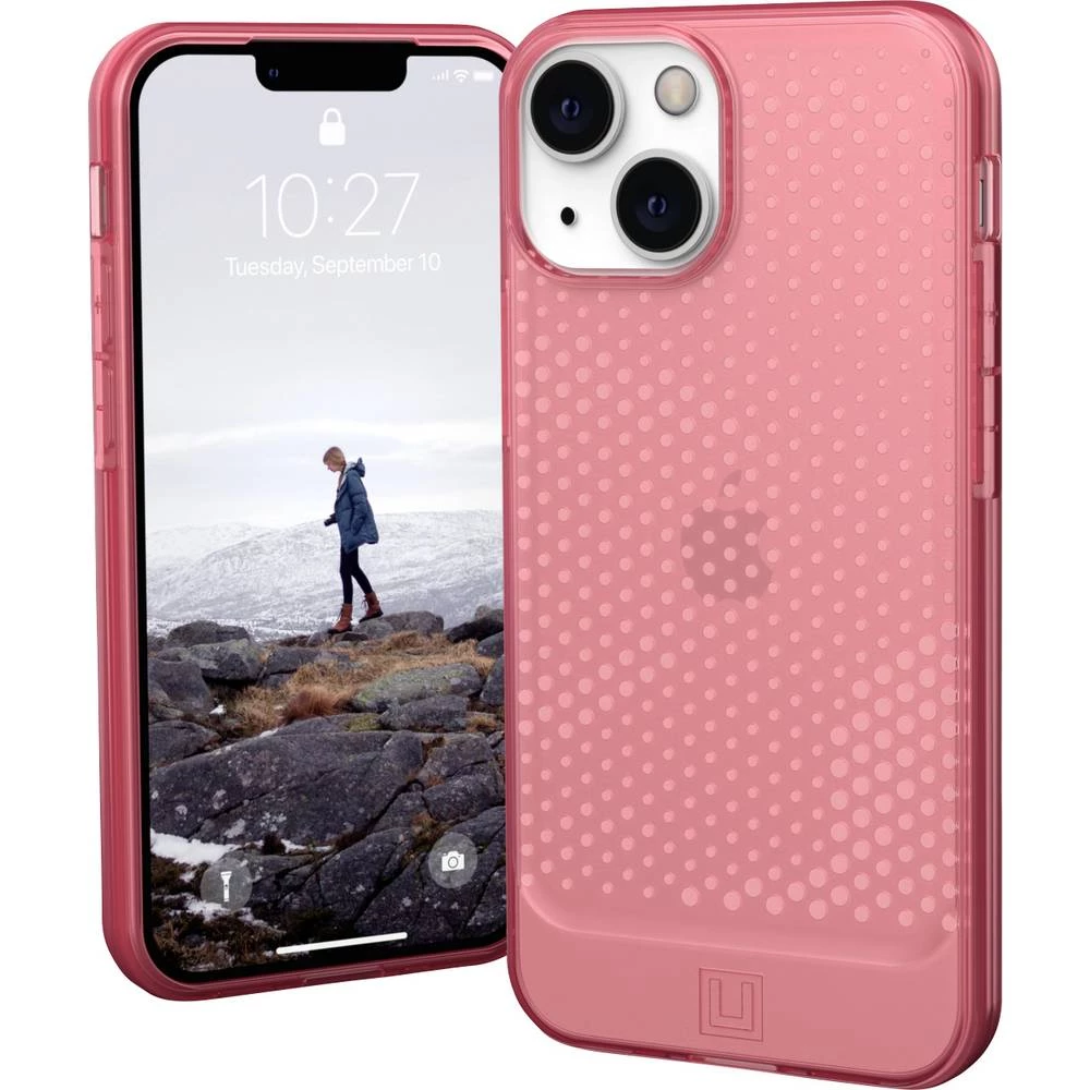 Urban Armor Gear  Lucent Case  stražnji poklopac za mobilni telefon  Apple  IPhone 13 Mini  ružičasta, prozirna slika