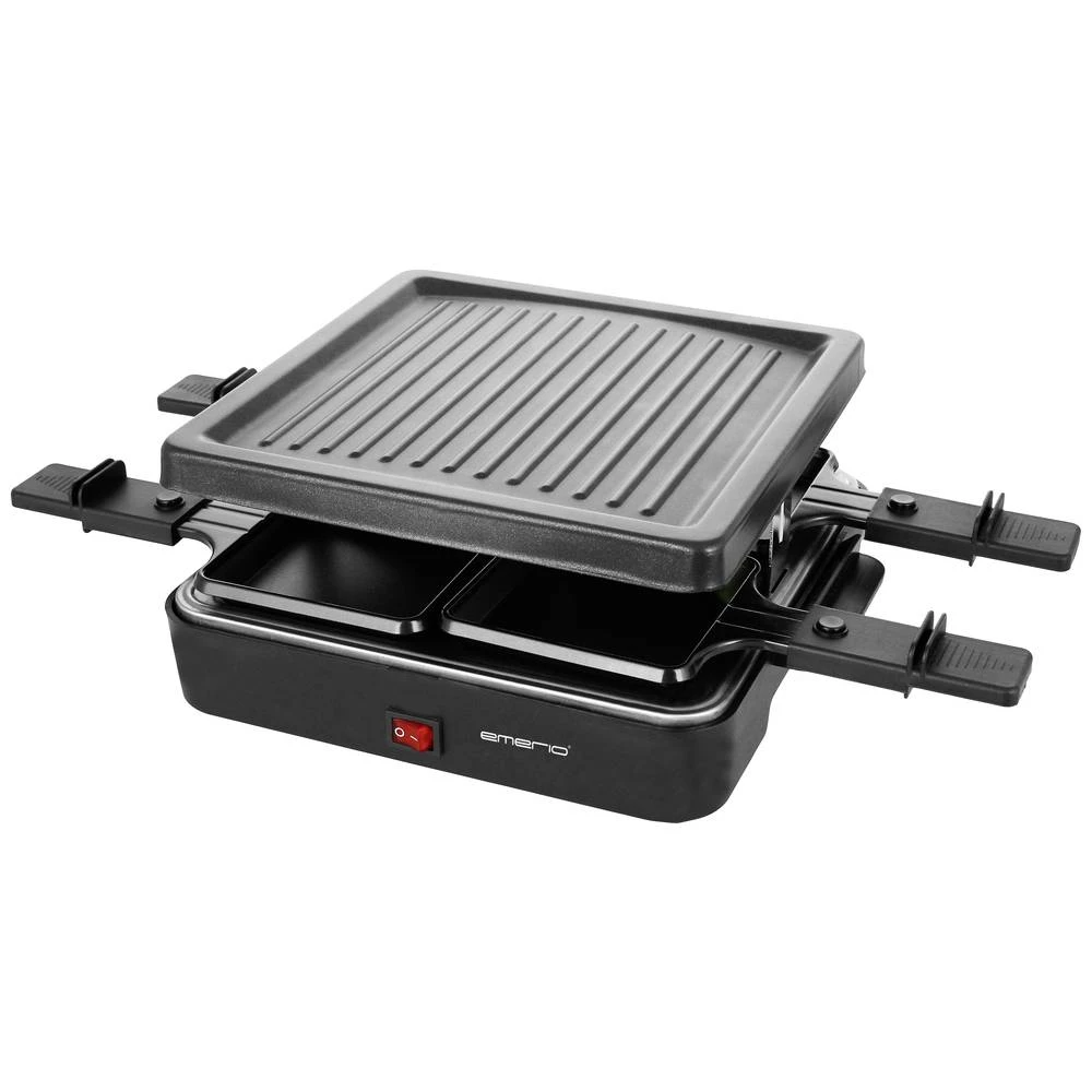 EMERIO RG-120656 Raclette 4 posude crna slika