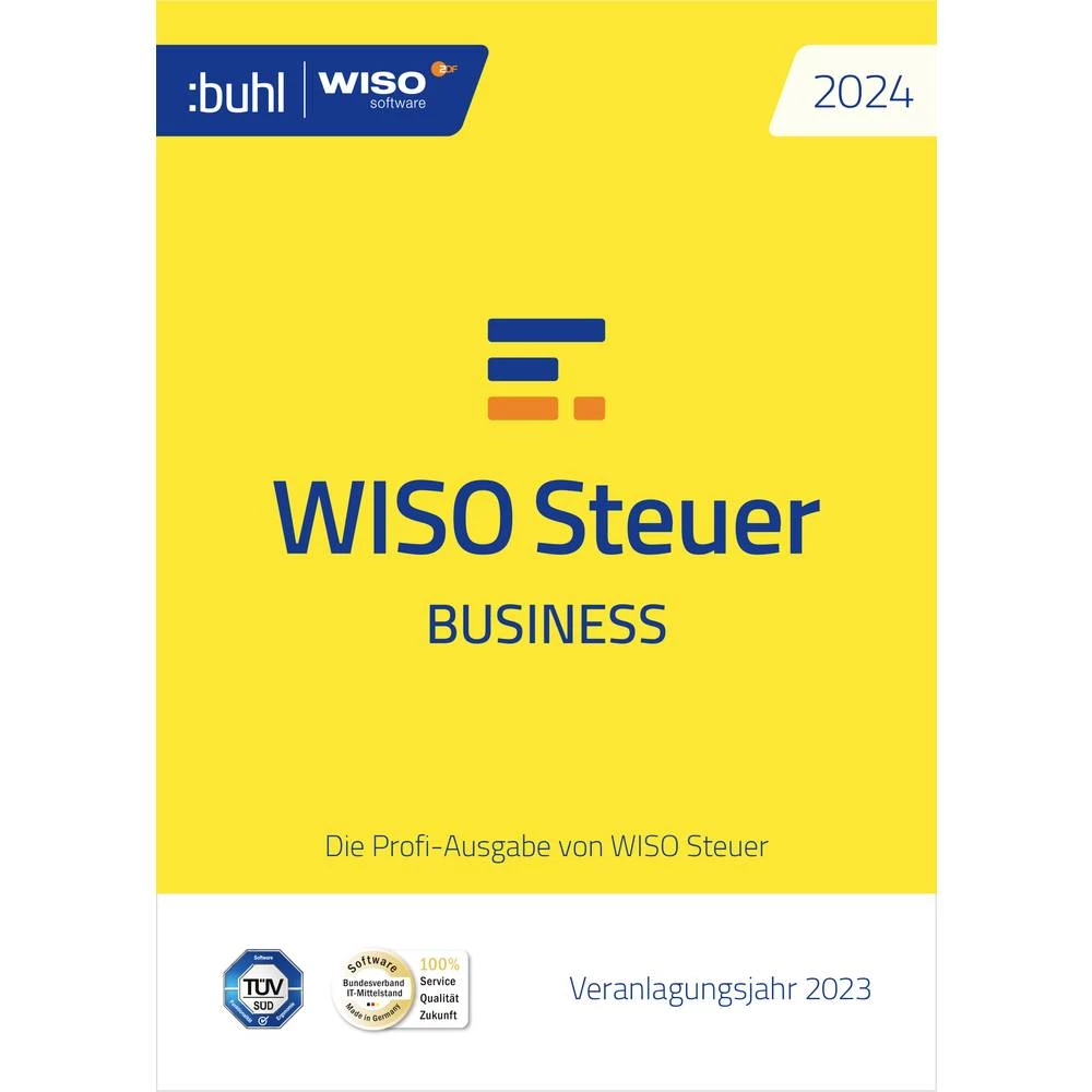 WISO Steuer-Business 2024 puna verzija 1 licenca Windows porezni softver slika