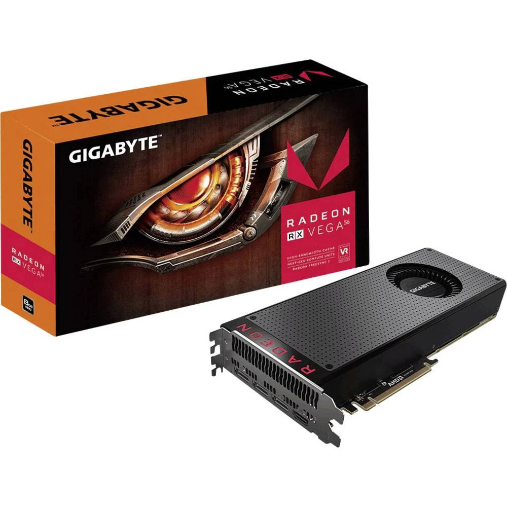 Grafička kartica Gigabyte AMD Radeon RX Vega 56 8 GB HBM2-RAM PCIe x16 HDMI&trade;, DisplayPort slika