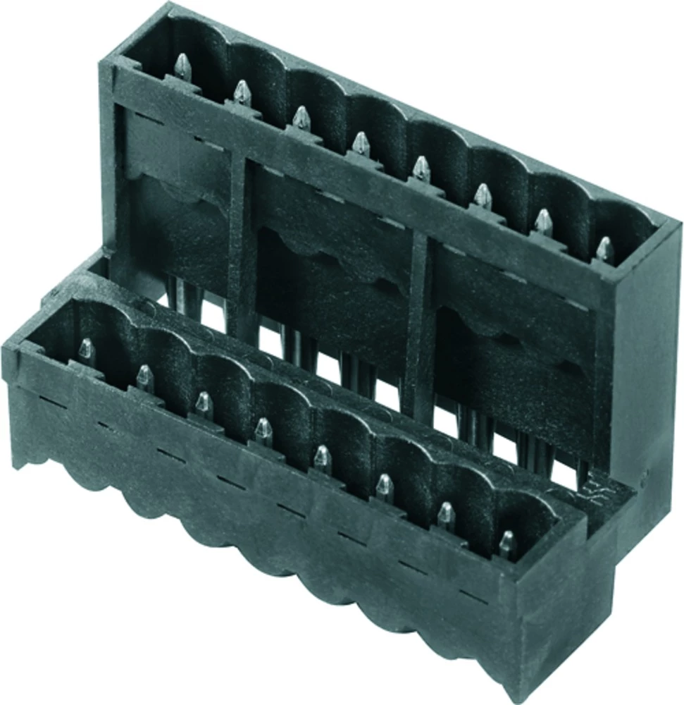 Utični konektor za tiskanu pločicu SLDV-THR 5.00/08/180G 1.5SN BK BX Weidmüller sadržaj: 50 komada slika