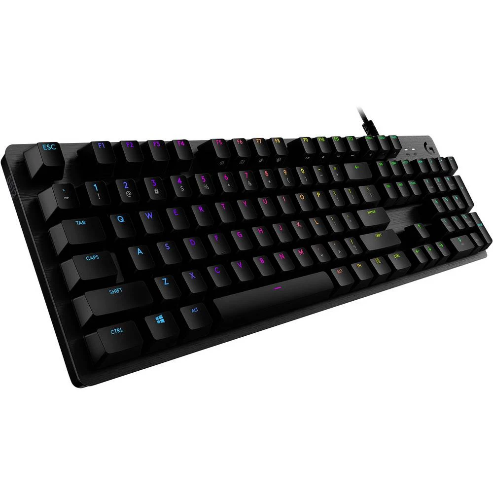 Logitech Gaming G512 CARBON žičani igraća tipkovnica US-engleski, qwerty karbon slika