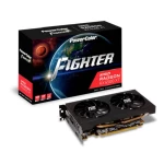 Powercolor grafička kartica AMD Radeon RX 6500 XT Fighter 4 GB GDDR6-SDRAM PCIe  HDMI™, DisplayPort navijena