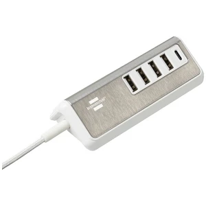 Brennenstuhl  1508230 USB punjač unutrašnje područje  5 x USB, USB-C™ utičnica (power delivery) slika