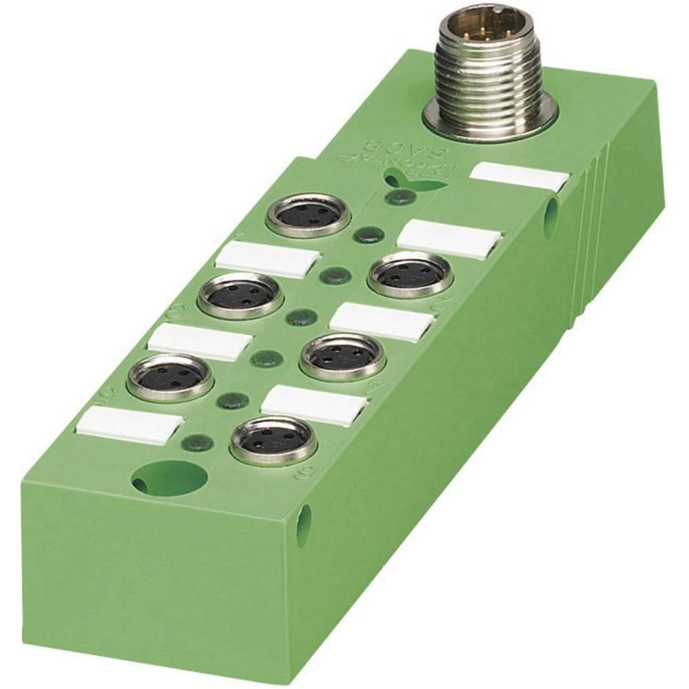 Sensorska/aktivatorska kutija pasivna M8 razdjelnik s metalnim navojem SACB- 4/3-L-M12-M8 1516234 Phoenix Contact 1 ST slika