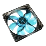 Cooltek CT120LB ventilator za PC kućište crna, plava boja (Š x V x D) 120 x 25 x 120 mm